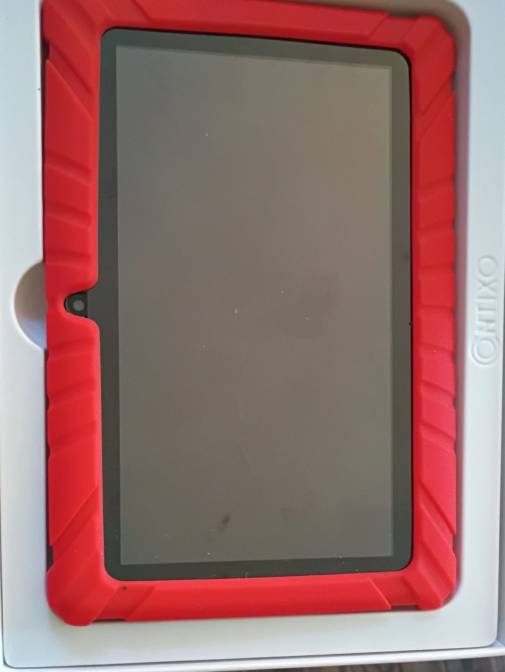 Red Kids Tablet with Protective Case - Brand Unknown